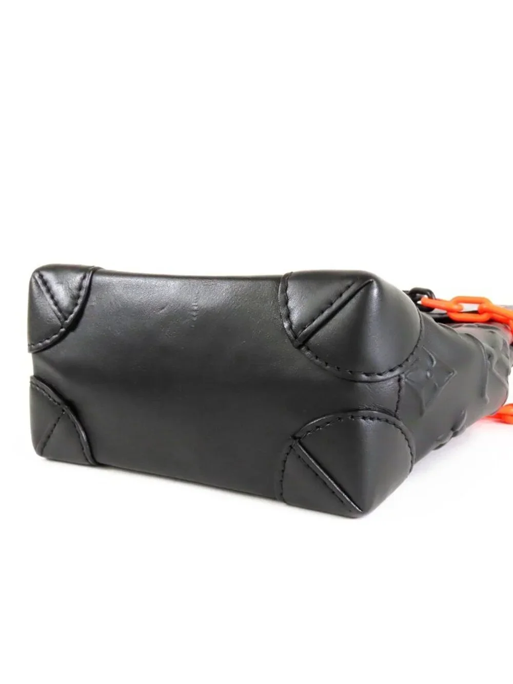 Louis Vuitton Steamer XS Black Monogram Seal Shoulder Bag